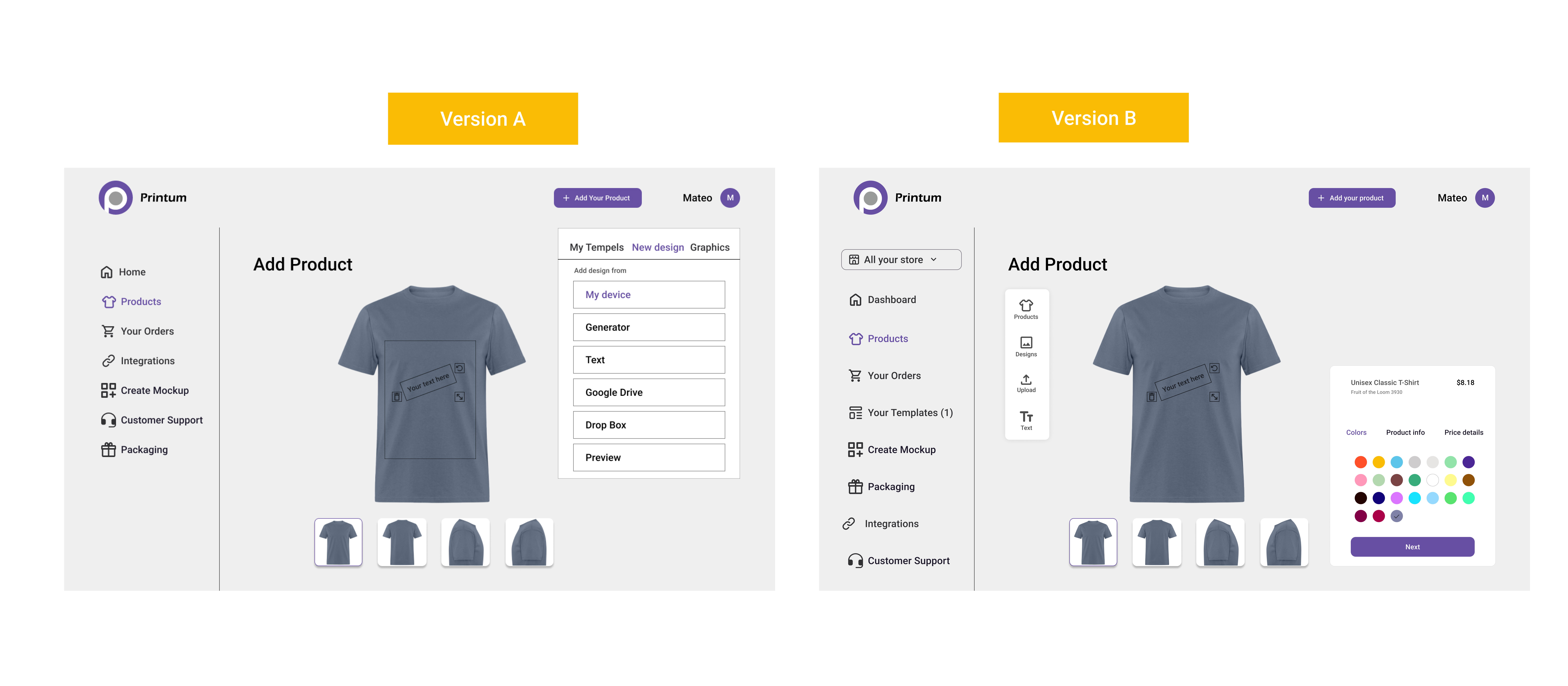 A/B testing